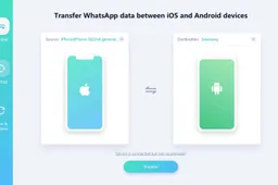 How to Transfer WhatsApp Messages from Android to iPhone 12/11/X/8/7