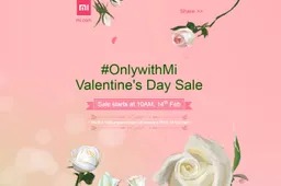 Xiaomi Valentine’s Day official flash sale is live!