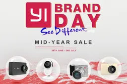 Yi Brand Mid-Year Sale Kicks off over at Geekbuying