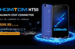 Homtom HT50 with 5500mAh Battery available for just $99.99 at Everbuying