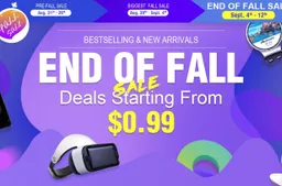 Geekbuying's End of Fall Promotion is Wrapping Up - Don't Miss These Deals!