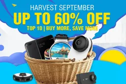 Geekbuying's Harvest September Promotion is Live - Save up to 60%!