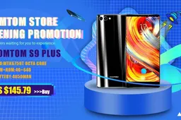HOMTOM Store Opening Promo Kicks Off on AliExpress