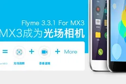 Meizu MX3 updated to Flyme 3.3, now has Lytro effect on camera!