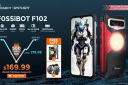 Rugged FOSSiBOT F102 comes to the market priced at $169.99