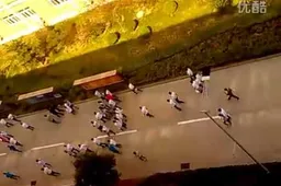 Foxconn Factory Catches Fire in Shandong