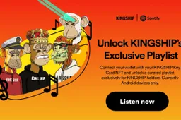 Spotify Offering Exclusive Playlists That Can Be Unlocked With NFT
