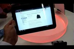 Fujitsu Launches Arrows Waterproof Tablet!