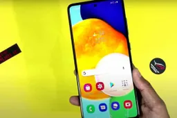 Samsung Galaxy A52 unboxing video appeared before the announcement