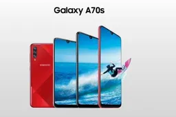 Samsung Galaxy A70s now available in China
