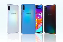 Samsung Galaxy A70s surfaces in a Google Play Listing