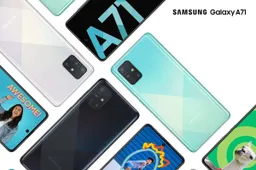 Samsung Galaxy A71 camera gets an average score on DxOMark