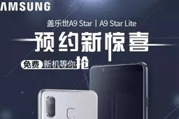 Galaxy A9 Star, A9 Star Lite coming on June 7 in China, says leaked poster