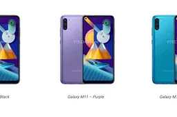 Galaxy M11 press renders break cover, specs leak online