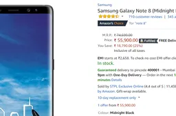 Samsung Galaxy Note 8 receives price cut in India