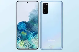 Samsung Galaxy S20 Cloud Pink, Cloud Blue and Cosmic Grey color exposed, Official cases leaked too