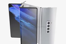 Samsung Galaxy Z Fold 3 renders leaked in two versions