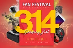 Geekbuying Fan Festival hitting on March 14th