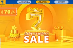 Part 2 of Geekbuying's 7th anniversary have just started