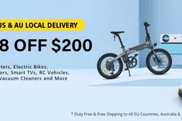 Promo event for local EU, US & AU deliveries on Geekbuying