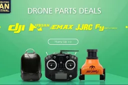 Fly out for your drone parts at Geekbuying Fan Festival