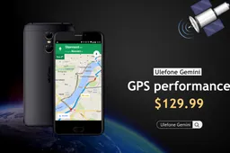 Ulefone Gemini Official GPS Test (Video)