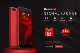 Presale of Ulefone Gemini Pro starts with a $259.99 price tag