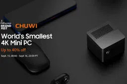 Chuwi Brand Fest is Officially Online, Discounts to Up to 40%!