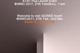 Gionee A1 and A1 Plus Will Be Launched At MWC