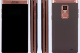 Helio P10, fingerprint sensor and 4GB RAM Gionee W909 is a clamshell phone