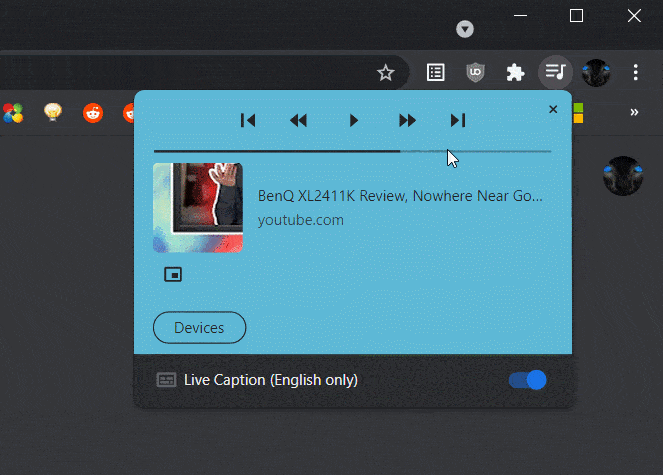 Google Chrome Canary preview version adds a new feature