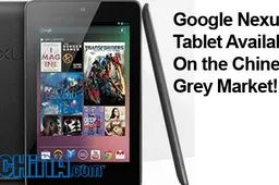 Google Nexus 7 tablet available on the Chinese grey market