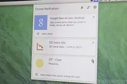 Google Now coming to Chrome Beta for desktops this week
