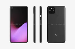 Google Pixel 5 renders appear online with a punch-hold camera design