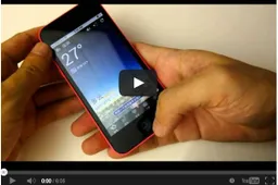 iPhone 5S clone, GooPhone i5C specifications and hands on video