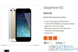 GooPhone i5S full specification and pricing