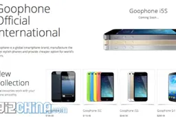 GooPhone open international webstore