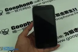 Goophone N2 Samsung Galaxy Note 2 Clone and first quad-core MT6589 phone!