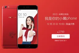 OPPO R9S goes official in Red for Christmas