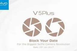 Vivo V5 Plus with dual 8 mega-pixel front cameras to launch on 23rd Jan