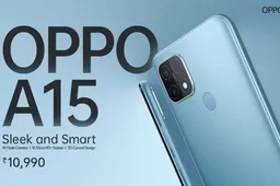 Oppo A15 debuts in India with a price tag of $150