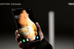 Tecno Takes a Giant Step, Introduces Phantom Ultimate, a Rollable Smartphone Concept