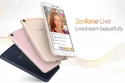 Asus ZenFone Live unveiled, allows live streaming with beauty filters