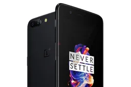 OnePlus 5 promo video appears, along with event details