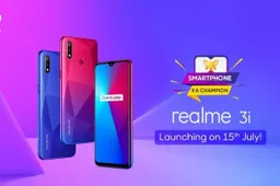 Realme 3i will sport a 6.22-inch display