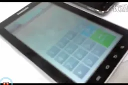 Samsung Galaxy Tablet Sneaky Hands On VIDEO