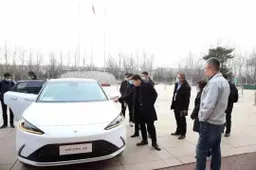 The first Huawei car to hit the road in April