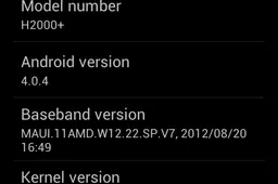 Hero H2000+ iPhone 5 dual-core MT6577 Knock off