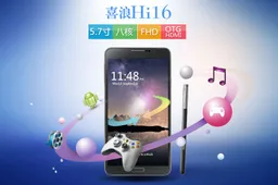 HiLive Hi6 Note 3 clone gets 2Ghz octacore processor and stylus