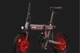 Xiaomi's Himo Z16 foldable electric bike pictures surface online